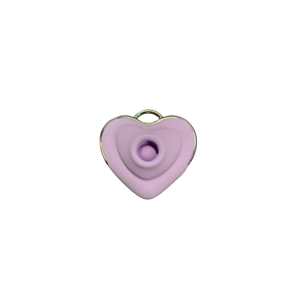 Le Heart Suction Vibe in Purple