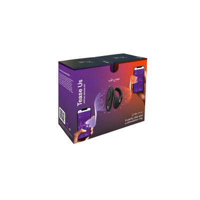 We-Vibe Special Edition Set with Panty Vibrator and Vibrating Cockring - Black