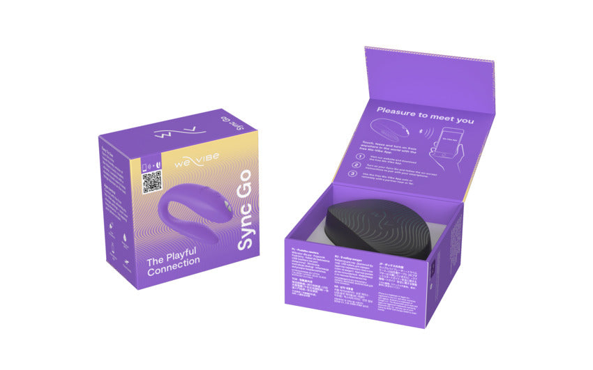 We-Vibe Sync Go Couples Vibrator - Light Purple