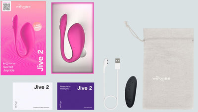 We-Vibe Jive 2 Wearable Egg Vibrator - Pink