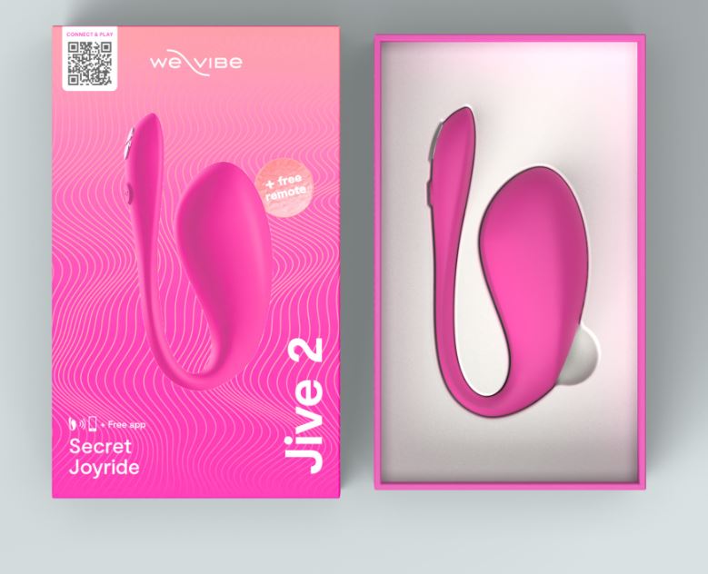 We-Vibe Jive 2 Wearable Egg Vibrator - Pink