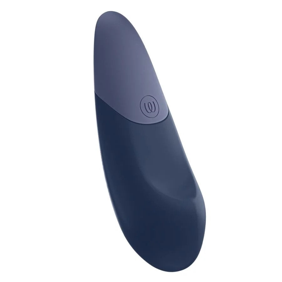 Womanizer Vibe Clitoral Lay-On Vibrator-Dark Blue