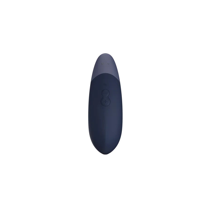 Womanizer Vibe Clitoral Lay-On Vibrator-Dark Blue