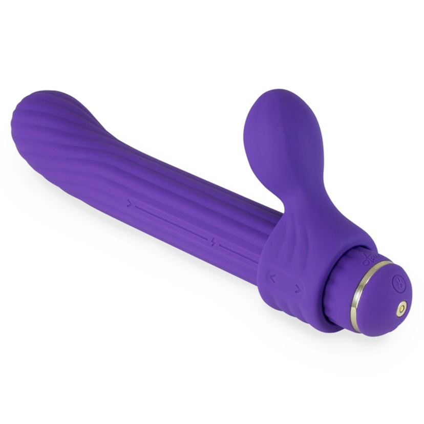 Otouch Magic Stick Multi Functioning Vibrator With 4 Attachments- Purple