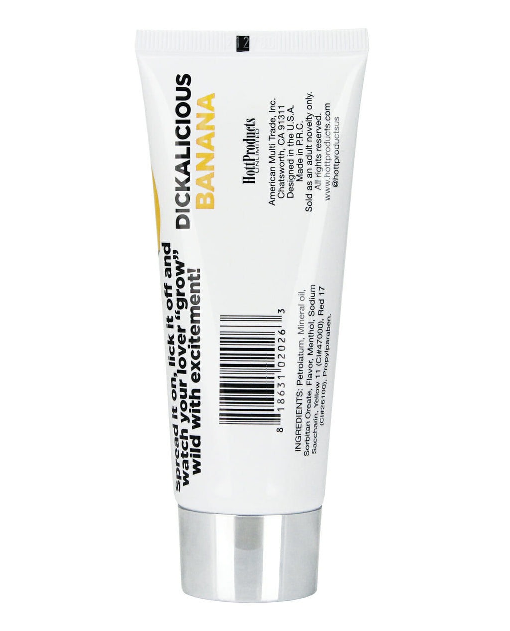 Dickalicious Banana Penis Arousal Gel - 2 oz