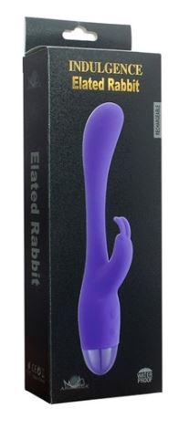 Fantasy Bliss Indulgence Elated Rabbit Vibrator - Purple