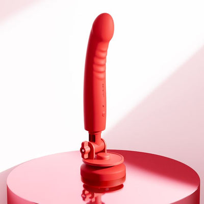 Lovense Mission 2 Vibrating Suction Cup Dildo With Advance Touch-Sense Technology