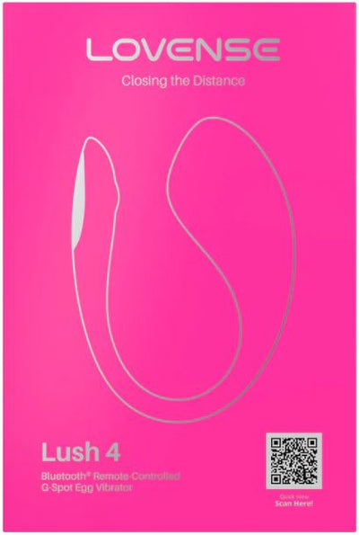 Lovense Lush 4 Bluetooth App-Controlled G-Spot Egg Vibrator