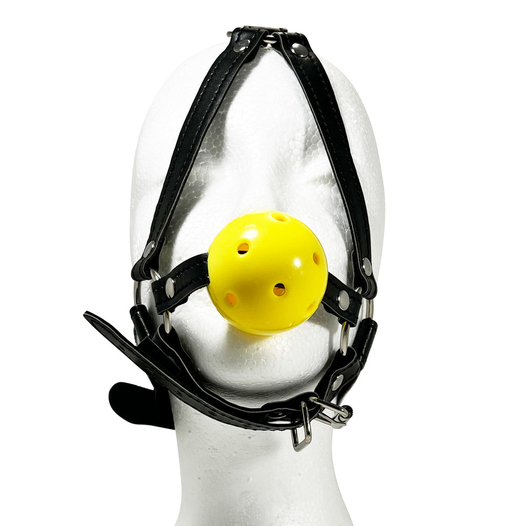 FPP YELLOW BALL FACE GAG