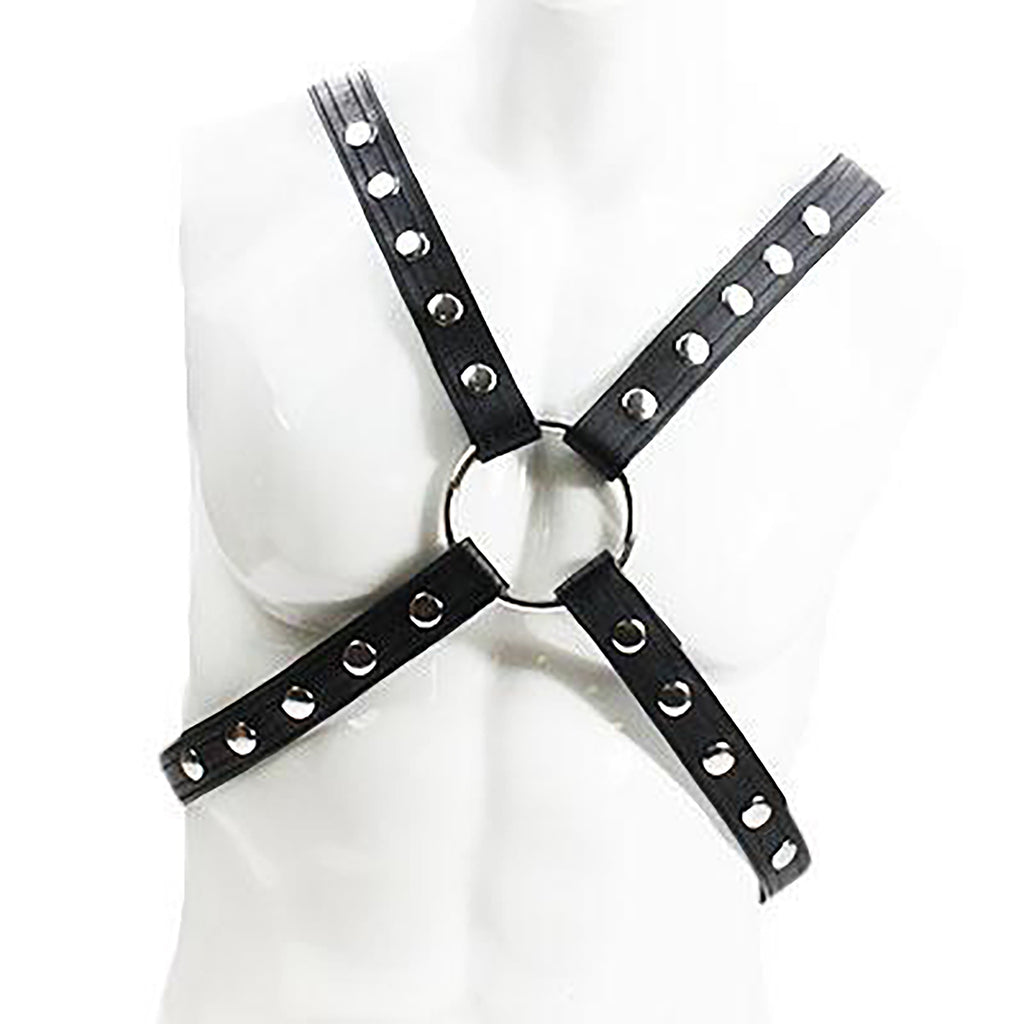 Spank Provocateur Black Leather Chest Harness