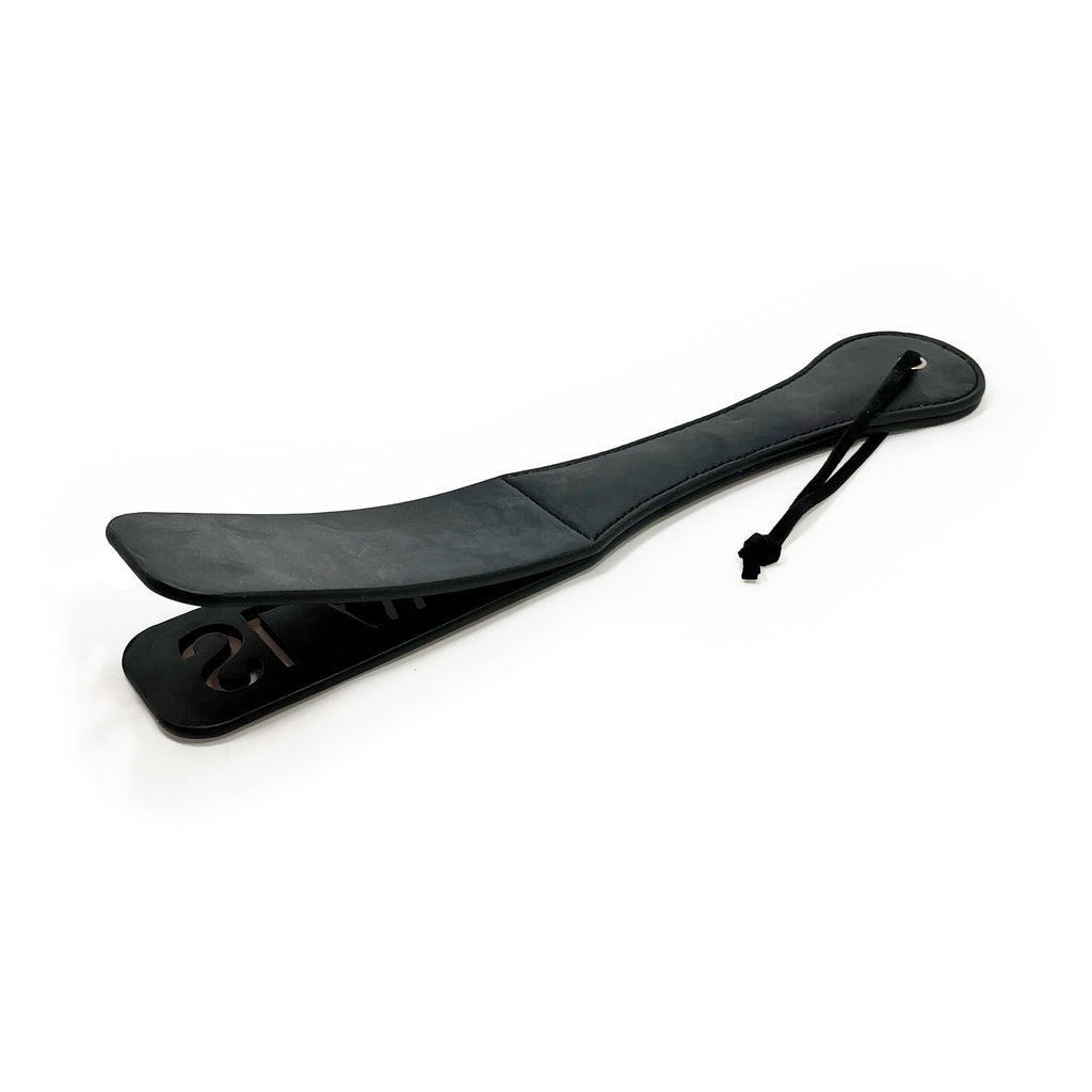 Fetish Pleasure Play Slave Paddle Black