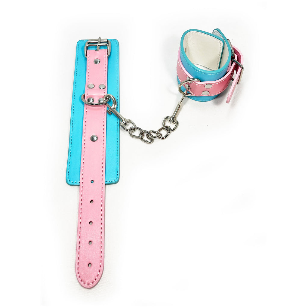 FPP PINK BLUE WRIST CUFFS