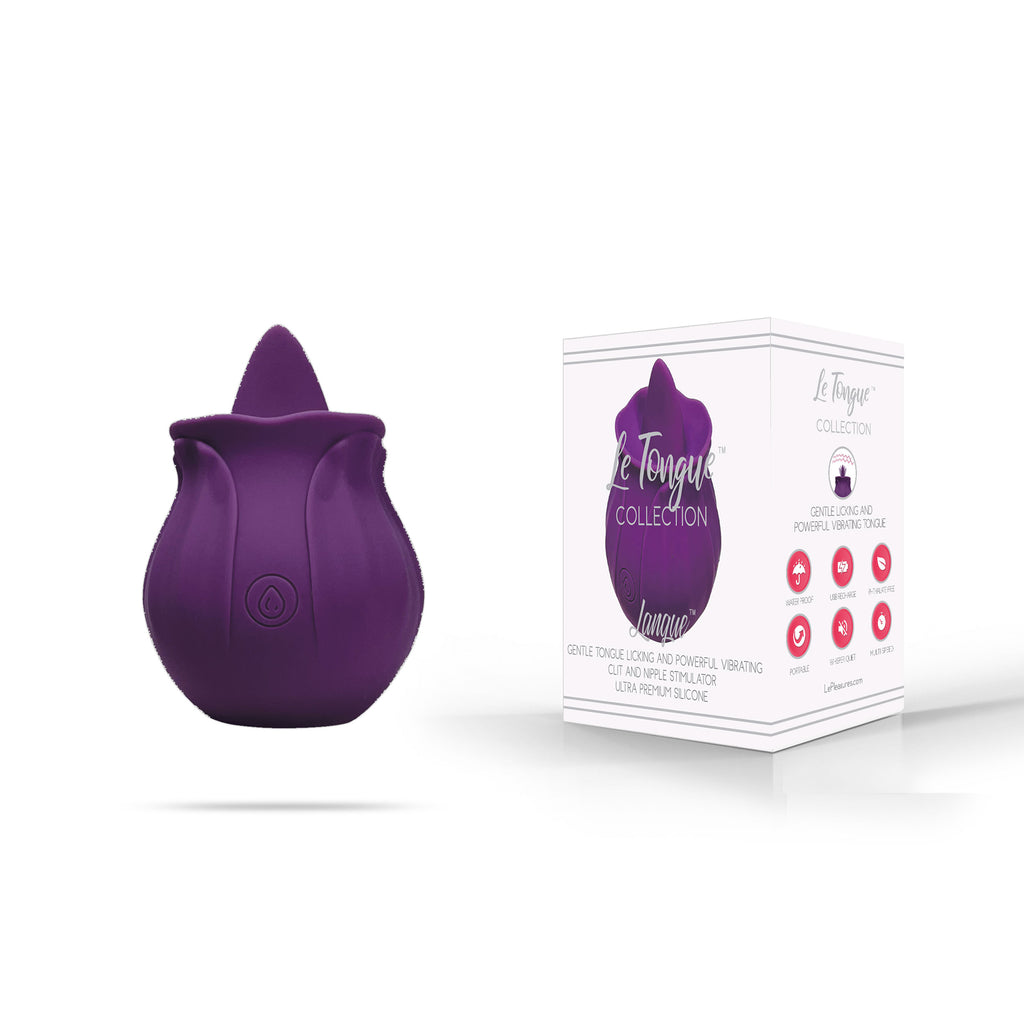 Le Tongue Clitoral Vibrator - Purple