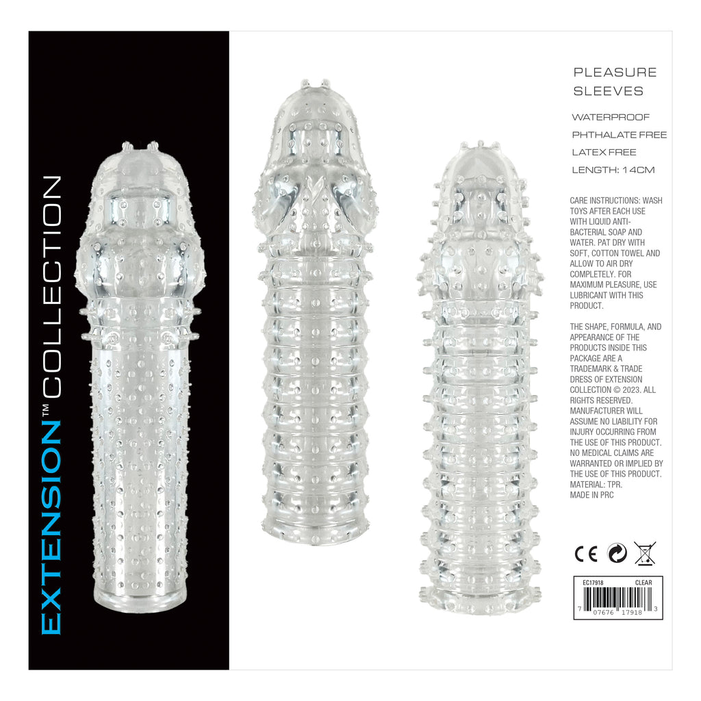 Extension Collection Penis Extension Set - Clear