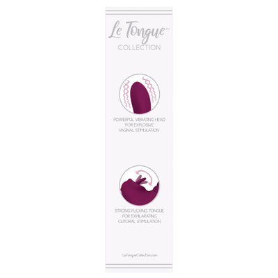 Le Tongue Flicker Clitoral & G-Spot Vibrator