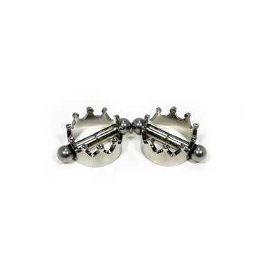 Fetish Pleasure Play Nipple Clamp Crown Shaped