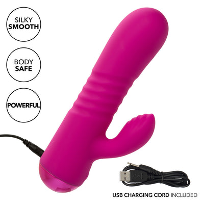 Thicc Pink Chubby Honey Dual Motor Massager Vibrator