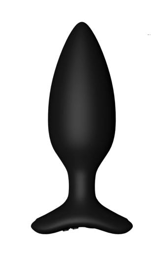 Lovense Hush 2 Vibrating Butt Plug Black - 1.75