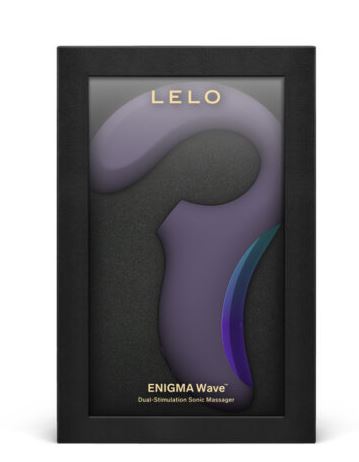 Lelo Enigma Wave Dual Stimulation Triple Motor Vibrator - Cyber Purple