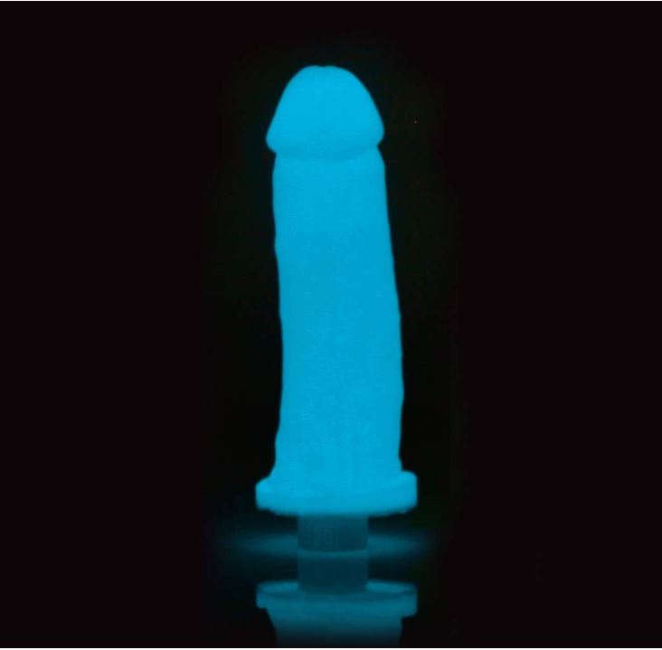 Clone-A-Willy Glow In The Dark Kit Dildo - Blue