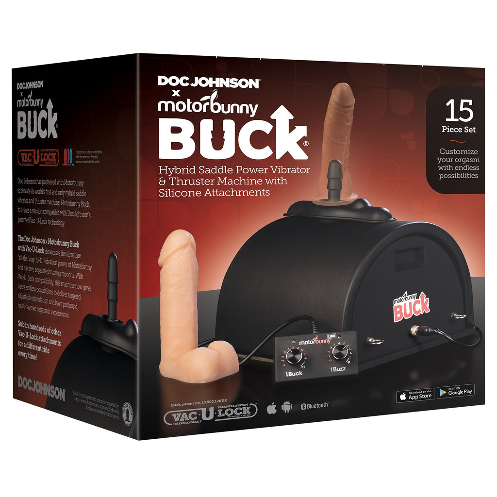 Doc Johnson X Motor Bunny Buck Sex Machine with Vac-U-Lock