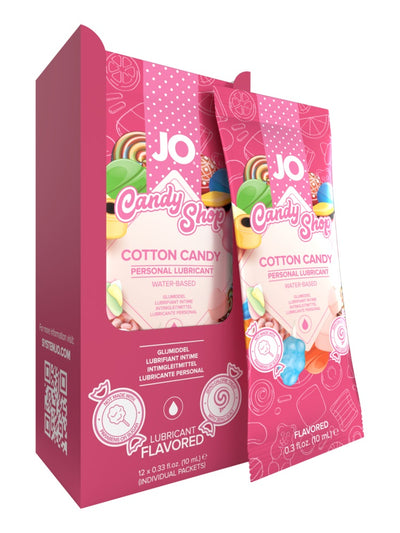 JO Cotton Candy Single Lube Foil Pack