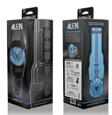 Fleshlight Freaks Alien Texured Masturbator Stroker - Blue