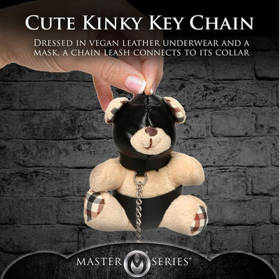 Master Series Hooded Plush Teddy Bear Keychain