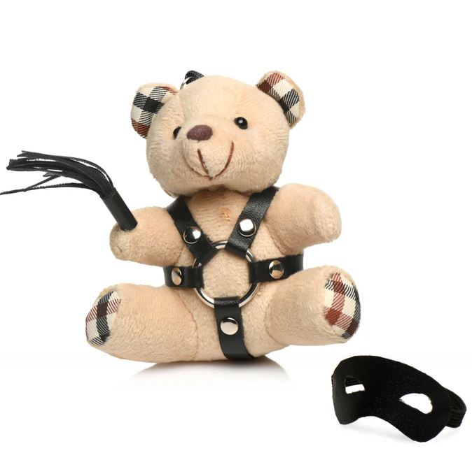 Master Series BDSM Plush Teddy Bear Keychain