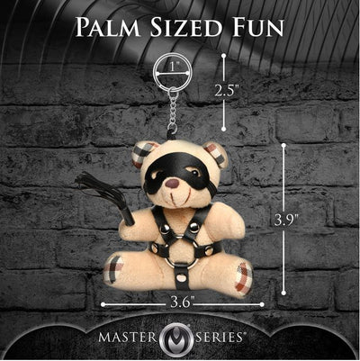 Master Series BDSM Plush Teddy Bear Keychain