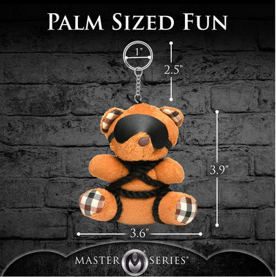 Master Series Rope Plush Teddy Bear Keychain