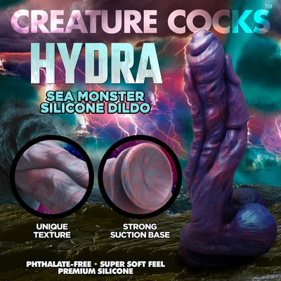 HYDRA SEA MONSTER DIDLO Premium Silicone Dildo