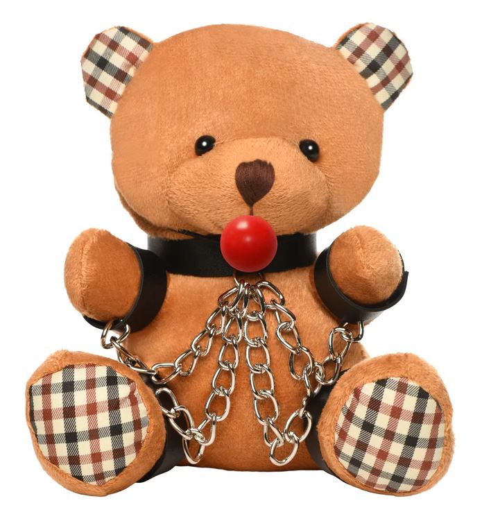 Master Series Gagged Teddy Plush Bear