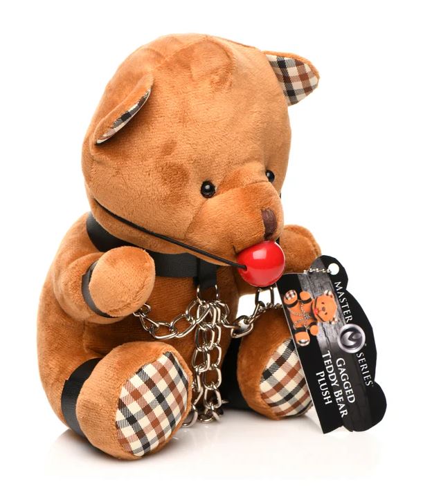 Master Series Gagged Teddy Plush Bear