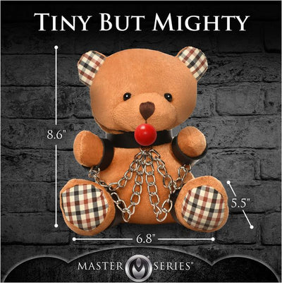 Master Series Gagged Teddy Plush Bear