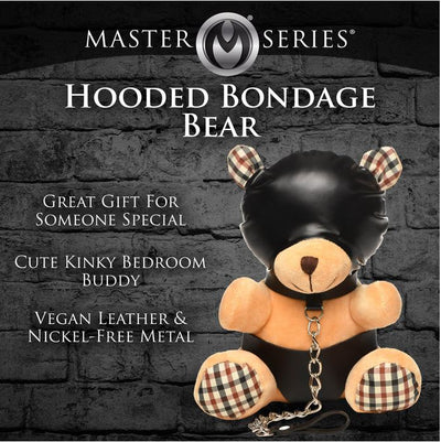 Master Series Hooded Plush Teddy Bear