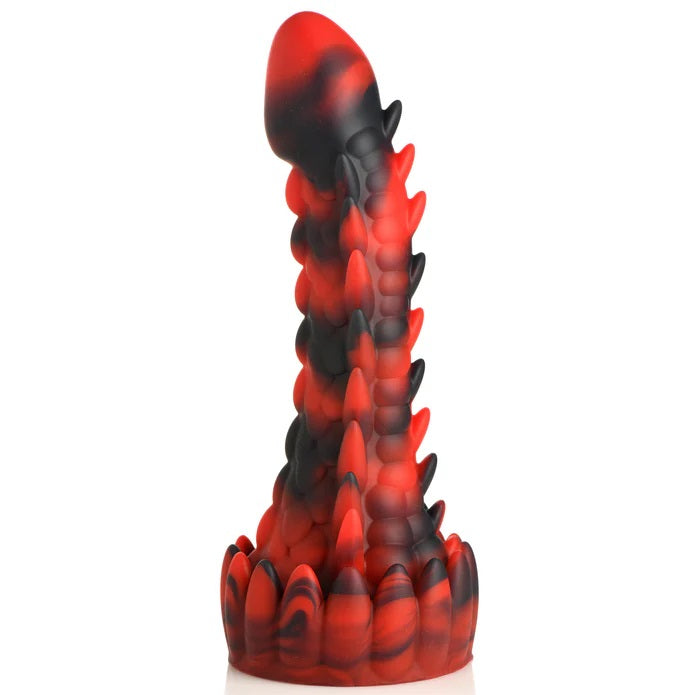 DEMON RISING SCALY DRAGON SILICONE DILDO