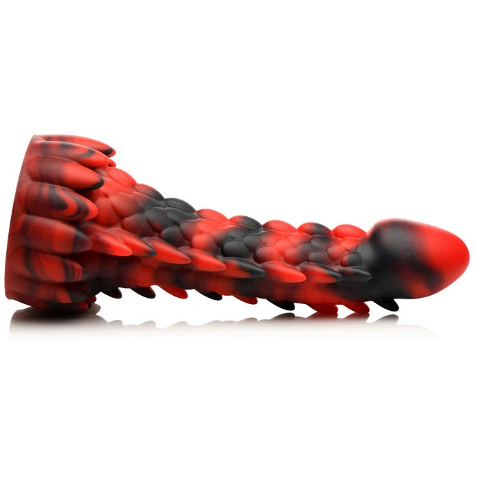 DEMON RISING SCALY DRAGON SILICONE DILDO