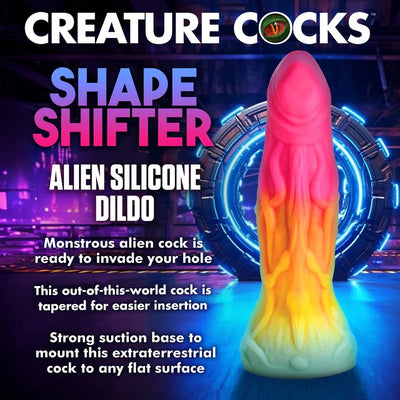 ALIEN SHAPE SHIFTER FANTASY  SILICONE DILDO