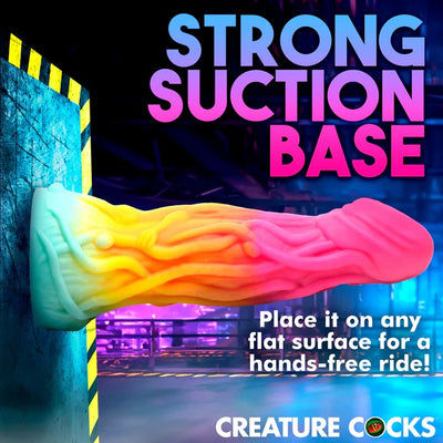  SHAPE SHIFTER ALIEN FANTASY SILICONE SUCTION CUP DILDO