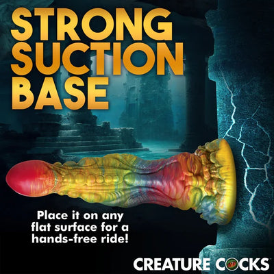 MAJESTIC MERMAN SILCONE FANTASY DILDO WITH SUCTION CUP BASE