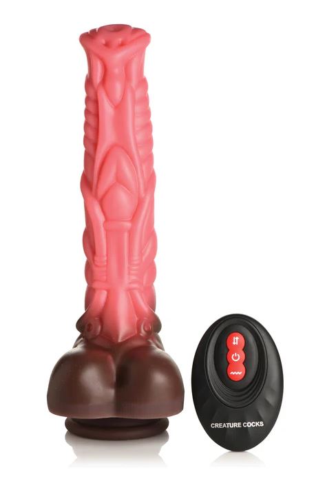 Creature Cocks Deluxe Centaur Thrusting & Vibrating Silicone Dildo