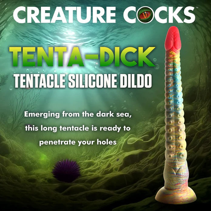 TENTA-DICK TENTACLE SILICONE DILDO