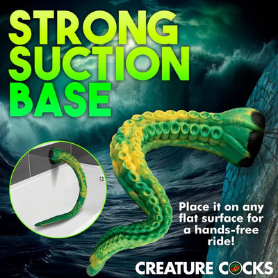 TITAN TENTACLE EXTRA LONG DILDO with Suction Cup Base