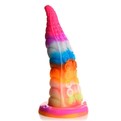 LUMINOCTOPUS GLOW-IN-THE-DARK TENTACLE SILICONE DILDO