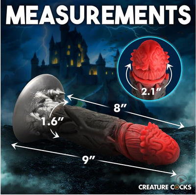 Creature Cocks Count Cockula Silicone Dildo