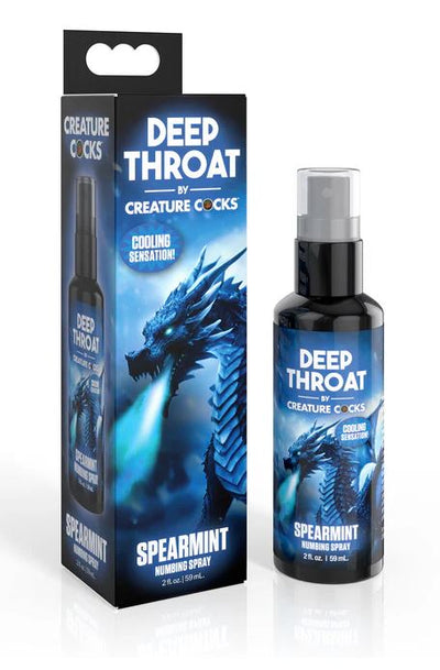 Creature Cocks Spearmint Deep Throat Numbing Spray - 2 oz