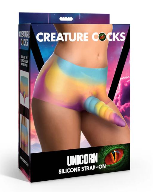 Creature Cocks Unicorn Silicone Strap-On