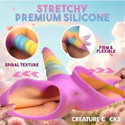 Creature Cocks Unicorn Silicone Strap-On