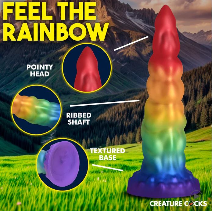 Creature Cocks Magic Rider Silicone Dildo